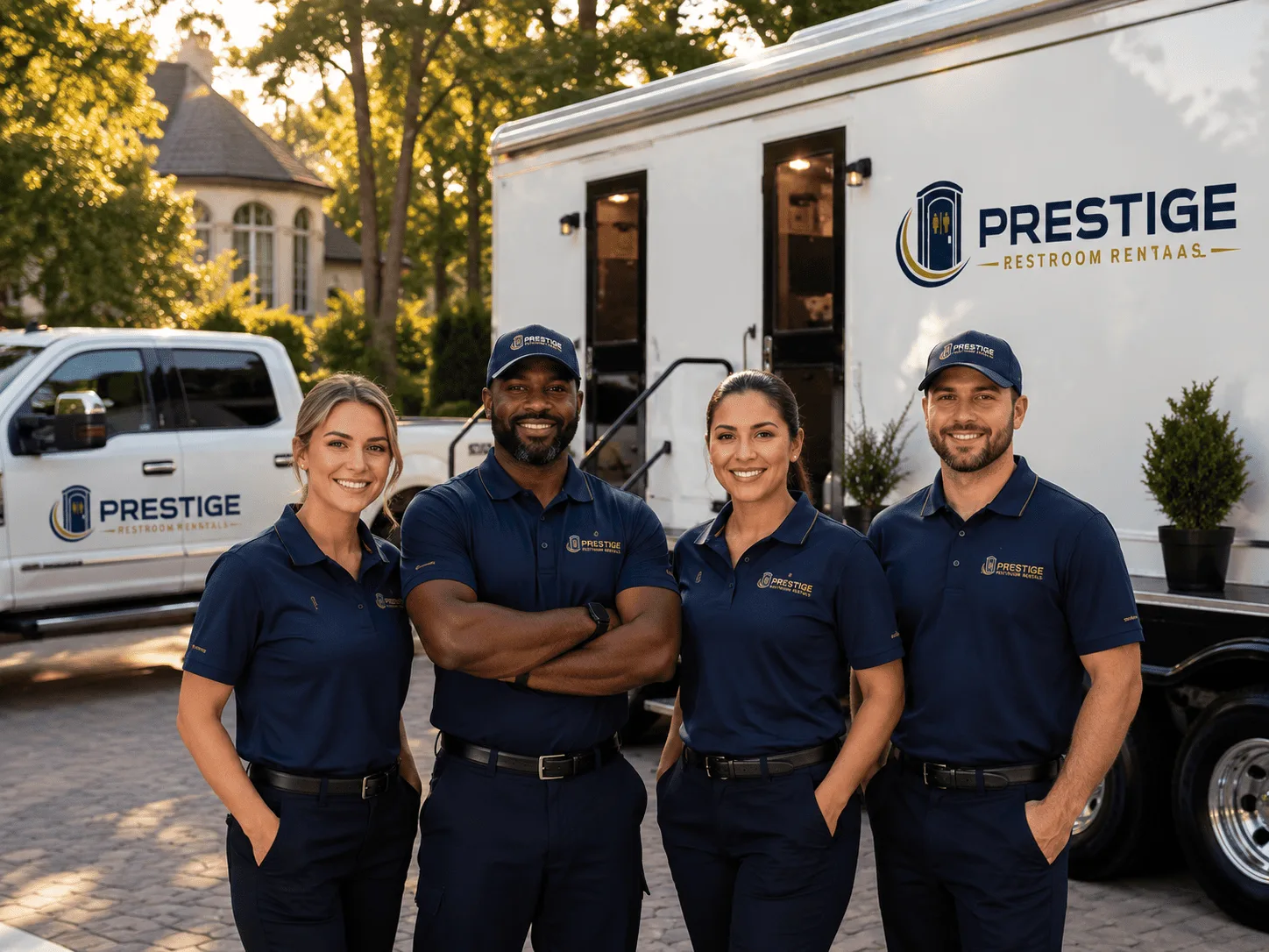 Trusted Luxury Portable Restrooms company in Macy, IN
